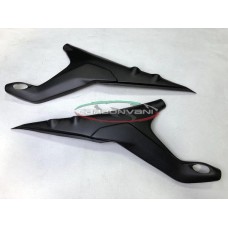 Carbonvani - Ducati Panigale V4 / S / R / Speciale Carbon Fiber Rear Subframe Covers (pair) Carbonvani - Ducati Panigale V4 / S / R / Speciale Carbon Fiber Rear Subframe Covers (pair)